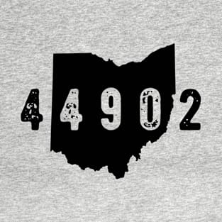 44902 Zip Code Mansfield OHIO T-Shirt